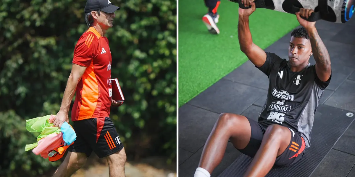 Óscar Ibáñez y Miguel Araujo (Foto: FPF).