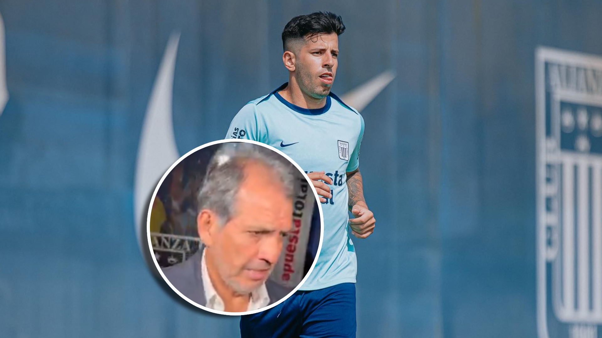 Pablo Ceppelini y Franco Navarro (Foto: Alianza Lima).