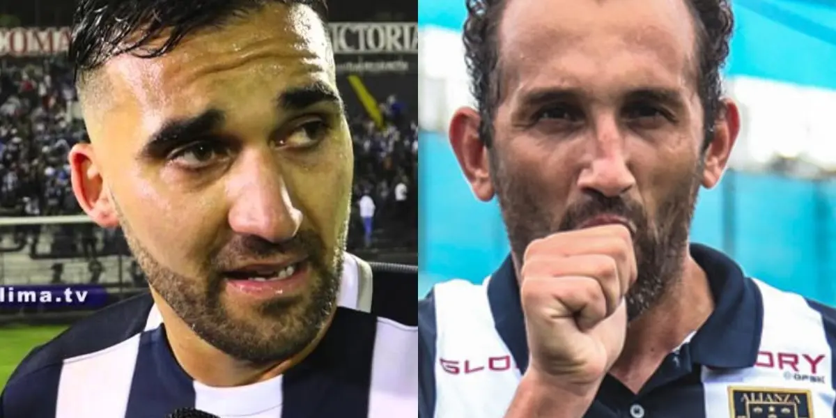 Pablo Míguez habló sobre lo que realiza Hernán Barcos en la interna del primer plantel de Alianza Lima.