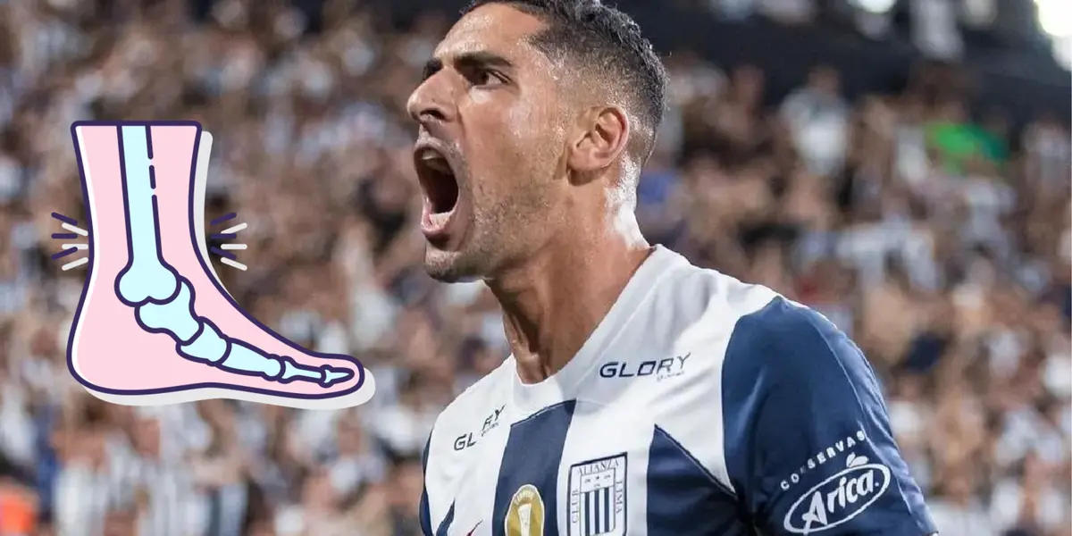 Pablo Sabbag otra vez lesionado en Alianza Lima