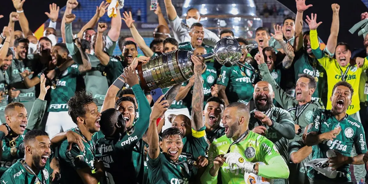 Palmeiras campeón de la Copa Libertadores. (Foto: Teleamazonas)