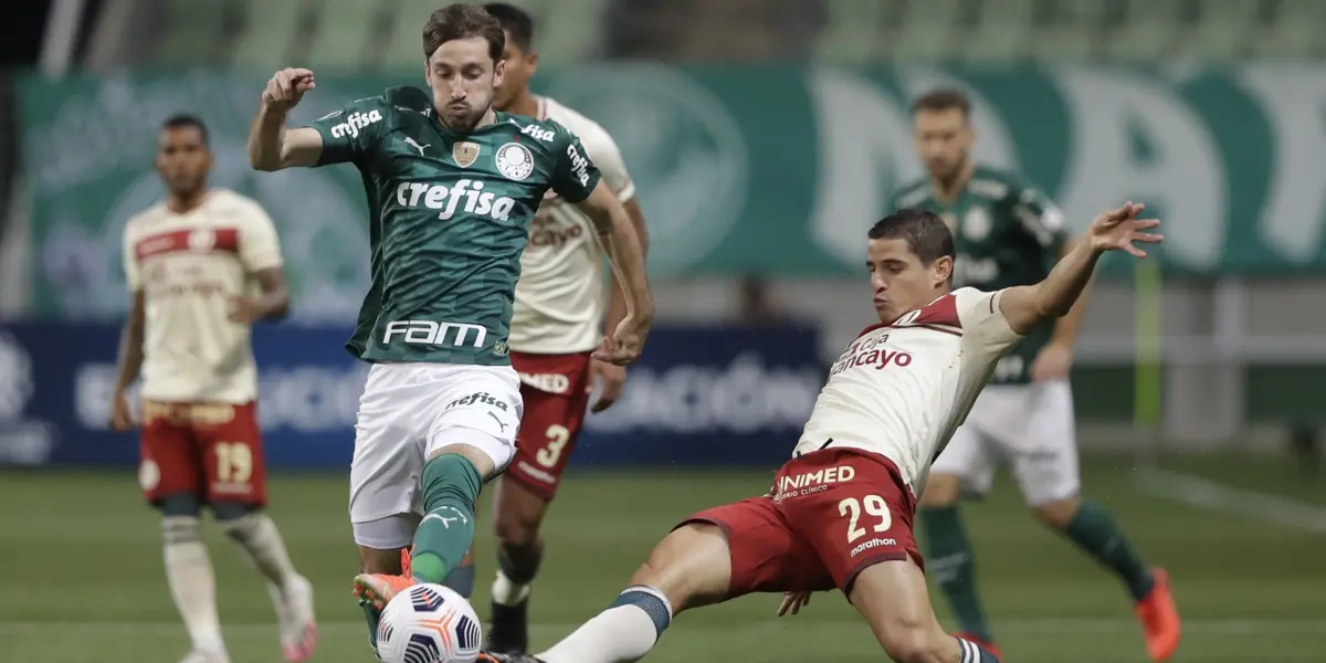 Palmeiras vs Universitario de Deportes en la Copa Libertadores (Foto: El Comercio)