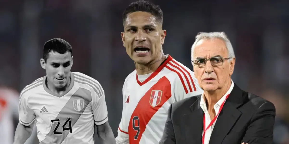 Paolo Guerrero, Álex Valera y Jorge Fossati (Foto: Infobae)