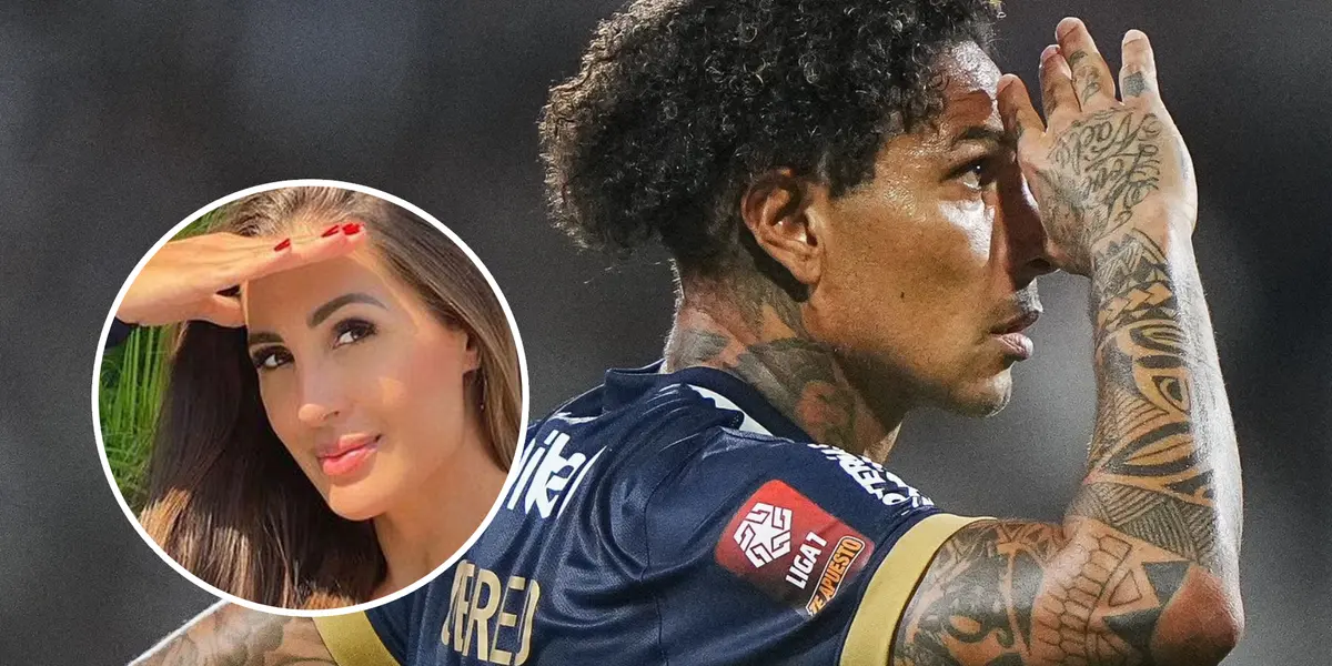 Paolo Guerrero - Ana Paula Consorte (Foto: Liga 1)