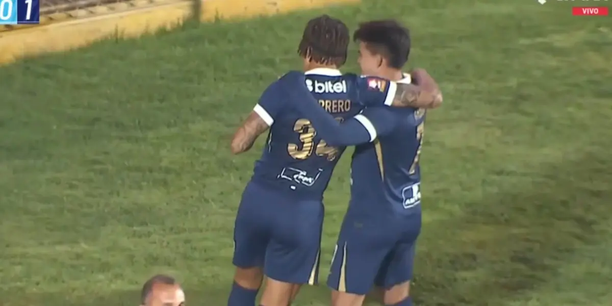 Paolo Guerrero celebrando (Foto: Captura L1 Max).