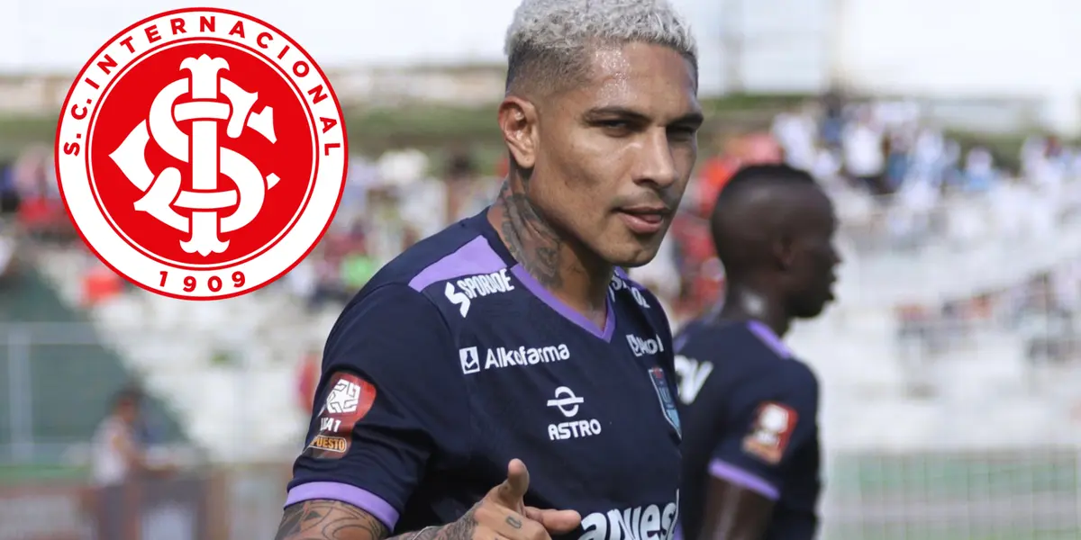 Paolo Guerrero celebrando gol