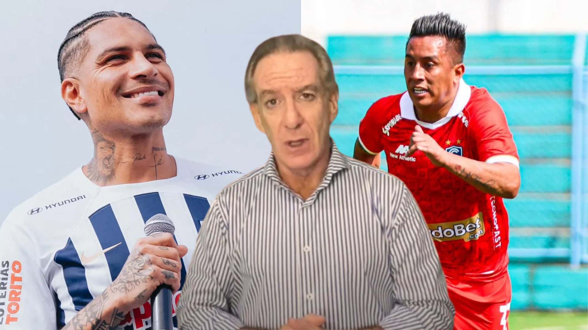 Paolo Guerrero - Christian Cueva - Eddie Fleischman (Foto: Club Alianza Lima - Club Cienciano)