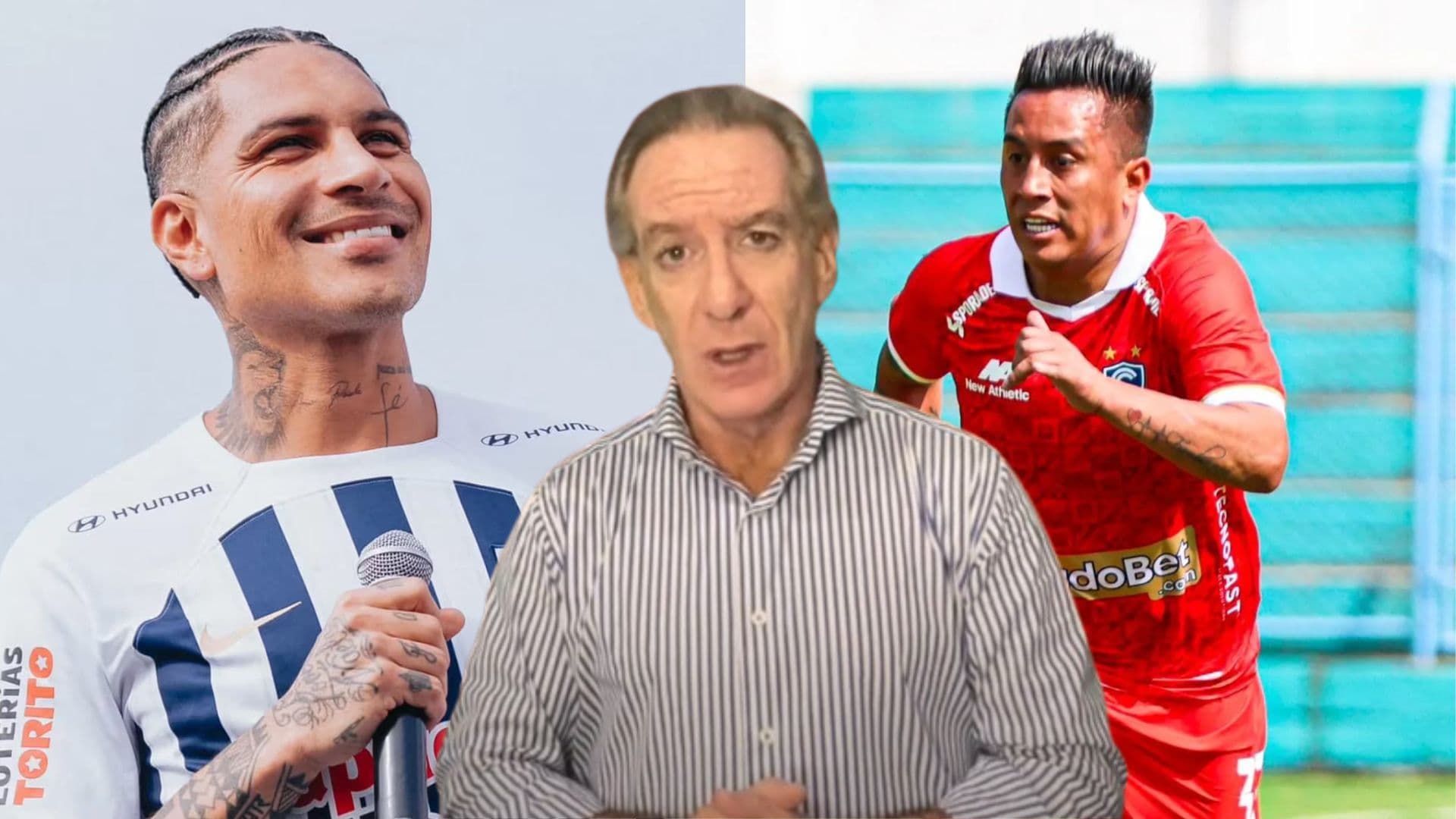 Paolo Guerrero - Christian Cueva - Eddie Fleischman (Foto: Club Alianza Lima - Club Cienciano)