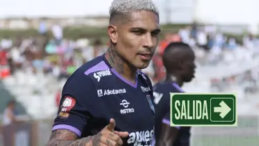 Paolo Guerrero con la camiseta de la UCV