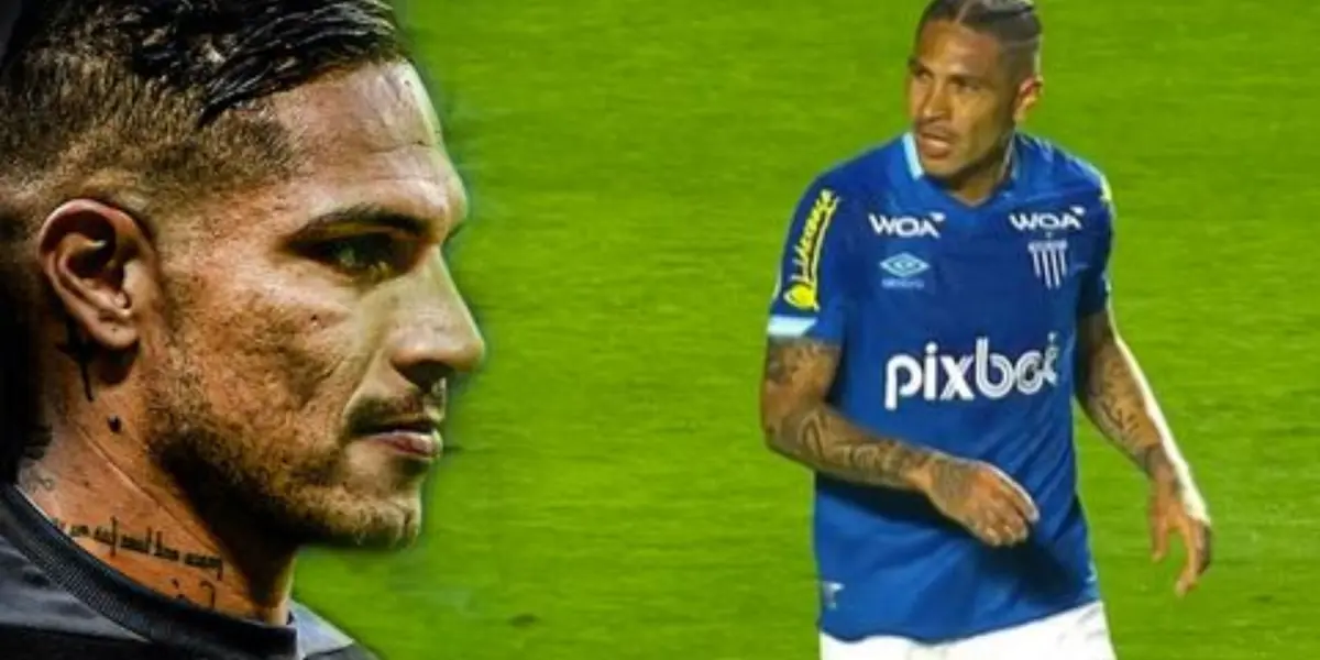 Paolo Guerrero decidió continuar su carrera en el Avaí de Brasil