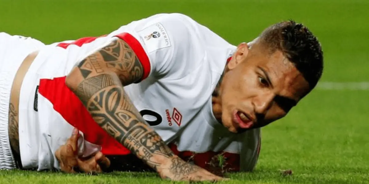 Paolo Guerrero decidió salir de Racing y su valor se fue al piso