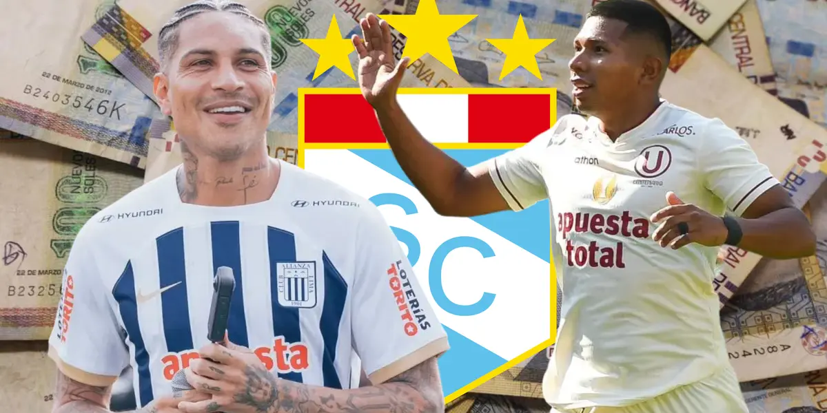 Paolo Guerrero - Edison Flores (Alianza Lima - Universitario de Deportes)