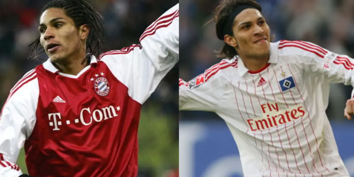 Paolo Guerrero en Alemania.