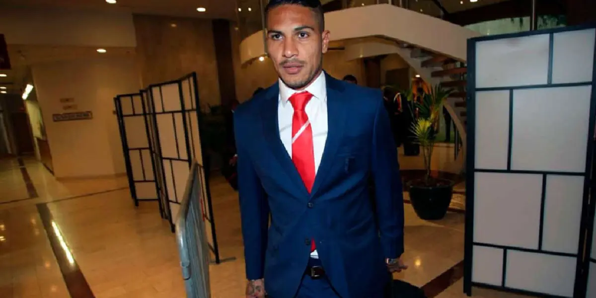 Paolo Guerrero en terno. (Foto: RPP)