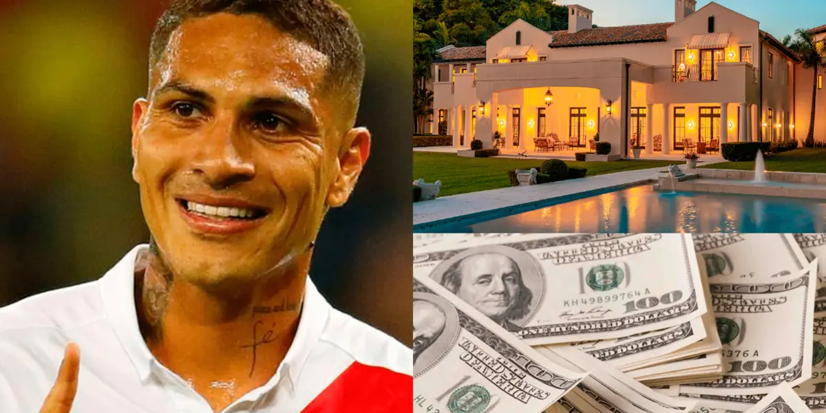 Paolo Guerrero estaría cerca del retiro, pero consiguió llenarse bien los bolsillos