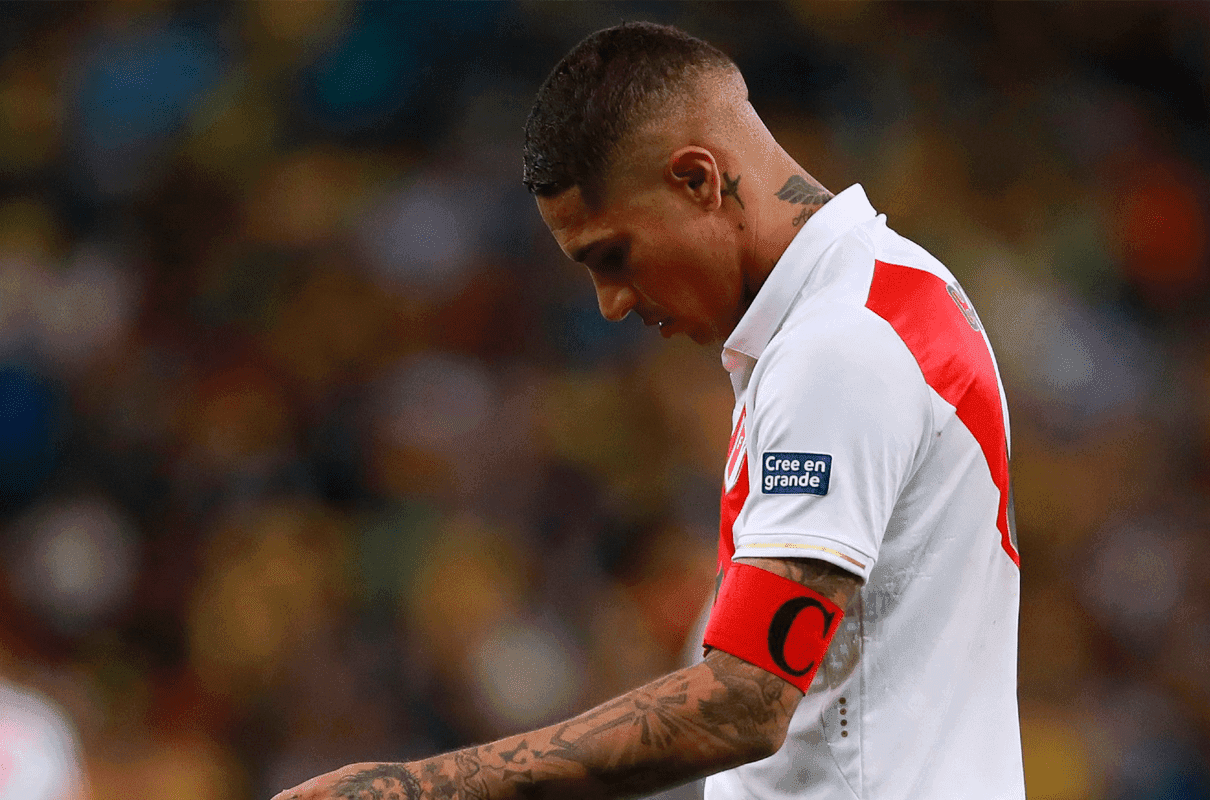 Paolo Guerrero estaría fuera de la posibilidad de jugar frente a México