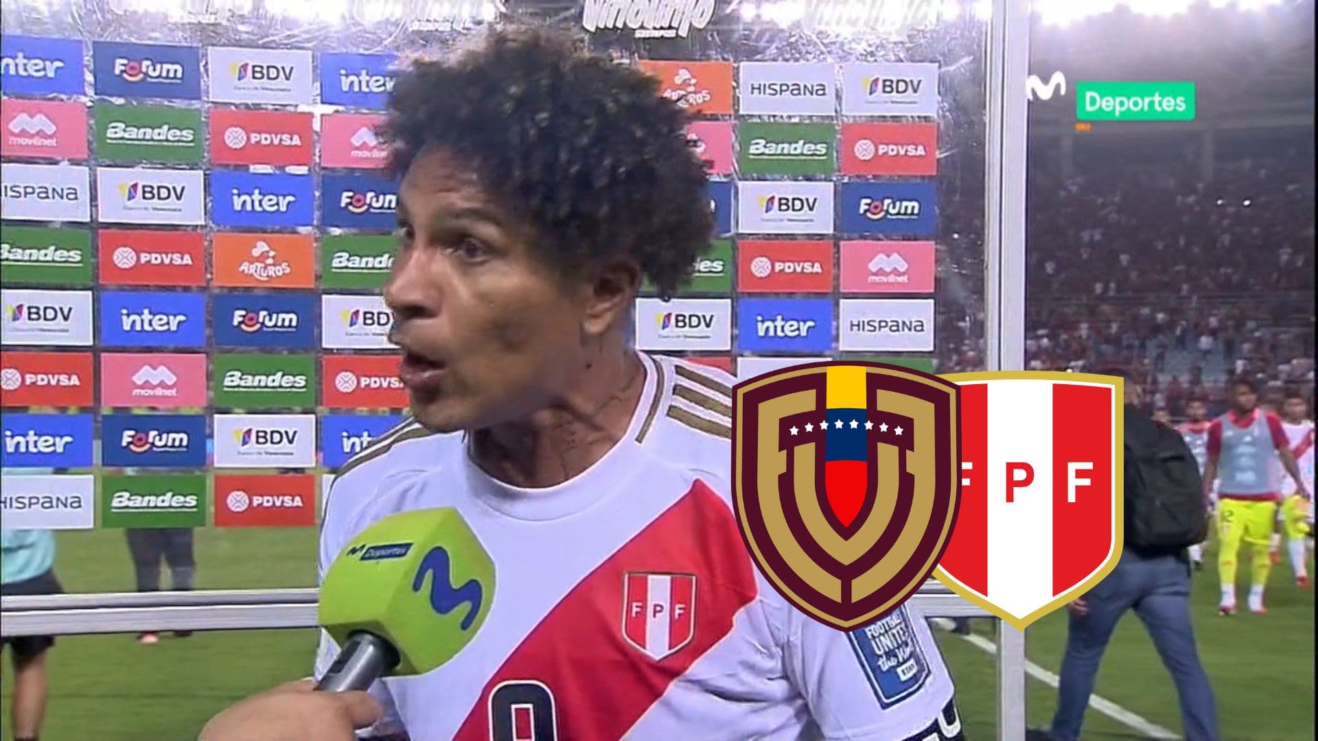 Paolo Guerrero (Foto: Captura de Movistar Deportes)