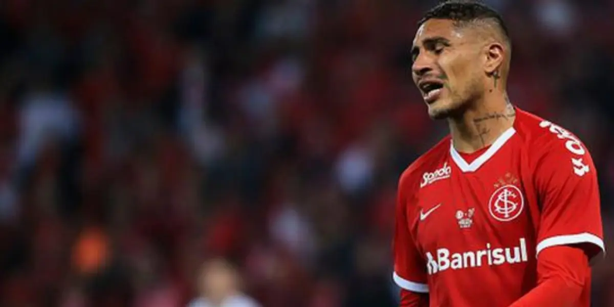 Paolo Guerrero fue excluido de la última fecha del Brasileirao e Internacional de Porto Alegre no pudo quedar campeón.