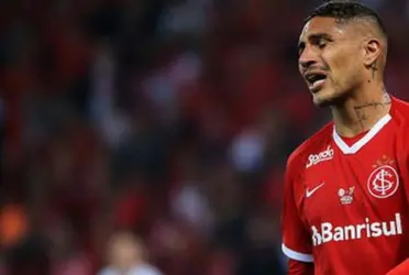 Paolo Guerrero fue excluido de la última fecha del Brasileirao e Internacional de Porto Alegre no pudo quedar campeón.