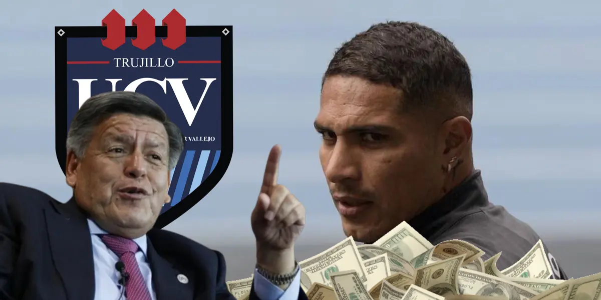 Paolo Guerrero fue presentado de la peor forma en César Vallejo