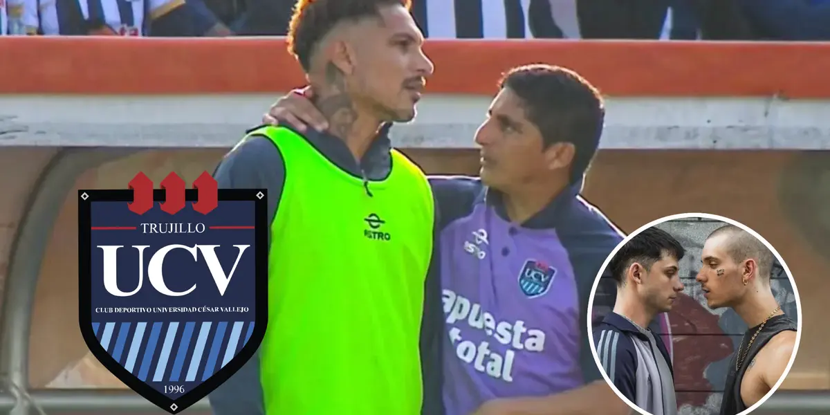 Paolo Guerrero - Guillermo Salas (Foto: Captura)