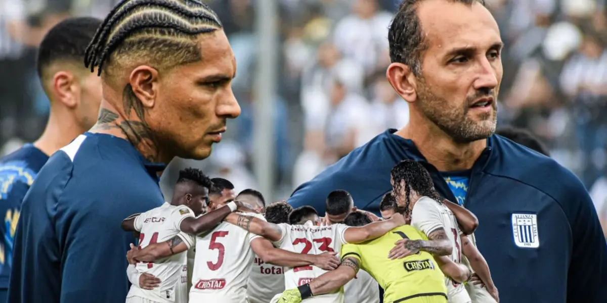 Paolo Guerrero - Hernán Barcos (Foto: Club Alianza Lima)
