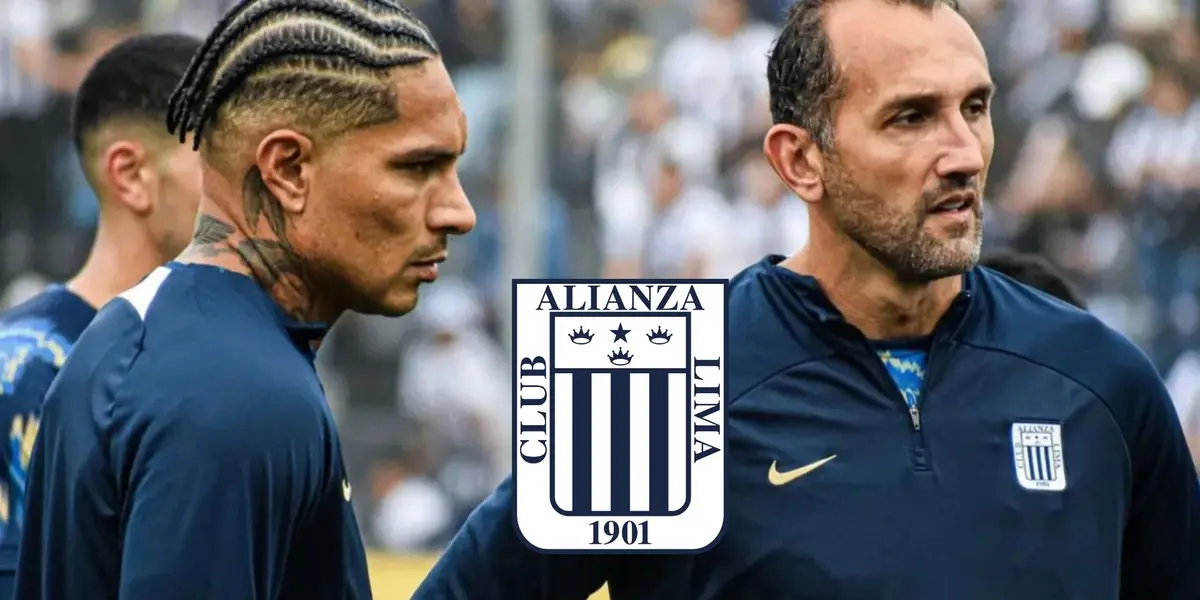 Paolo Guerrero - Hernán Barcos (Foto: Club Alianza Lima)