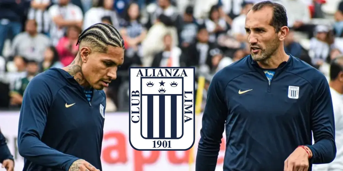 Paolo Guerrero - Hernán Barcos, (Foto: Club Alianza Lima)