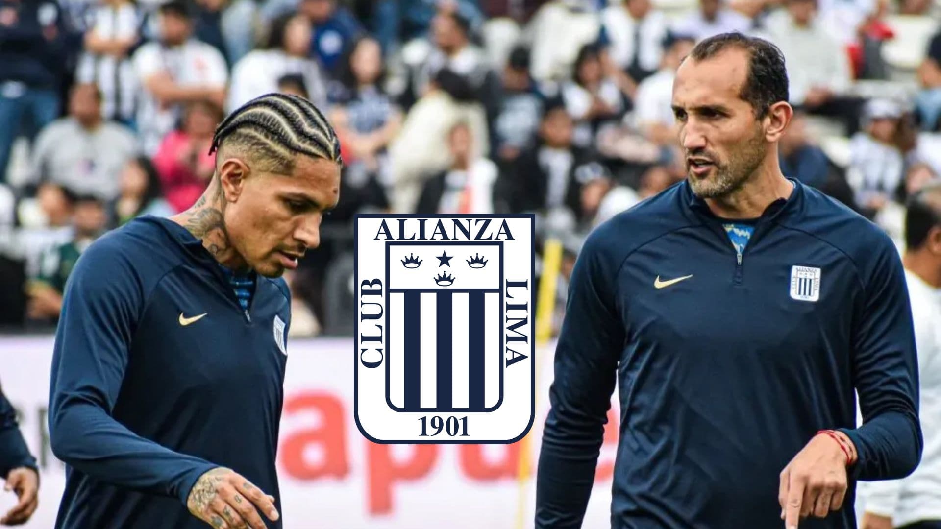 Paolo Guerrero - Hernán Barcos, (Foto: Club Alianza Lima)
