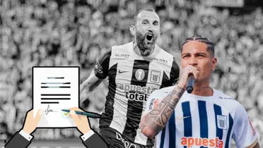 Paolo Guerrero - Hernán Barcos (Foto: Club Alianza Lima)