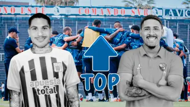 Paolo Guerrero - Jesús Castillo - Alianza Lima (Foto: Líbero)