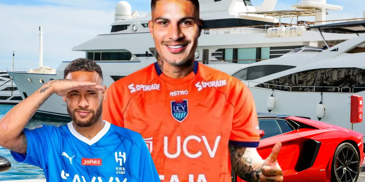 Paolo Guerrero llegó a la César Vallejo con todos los lujos habidos y por haber