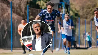 Paolo Guerrero - Néstor Gorosito (Foto: Alianza Lima)