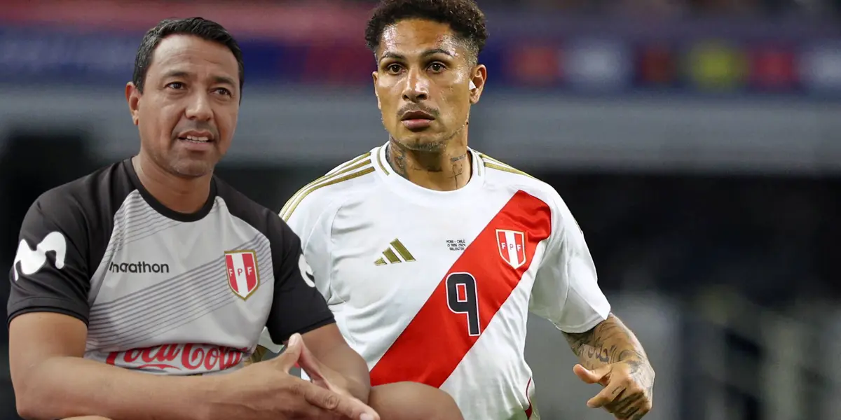 Paolo Guerrero - Nolberto Solano (Foto: Copa América)