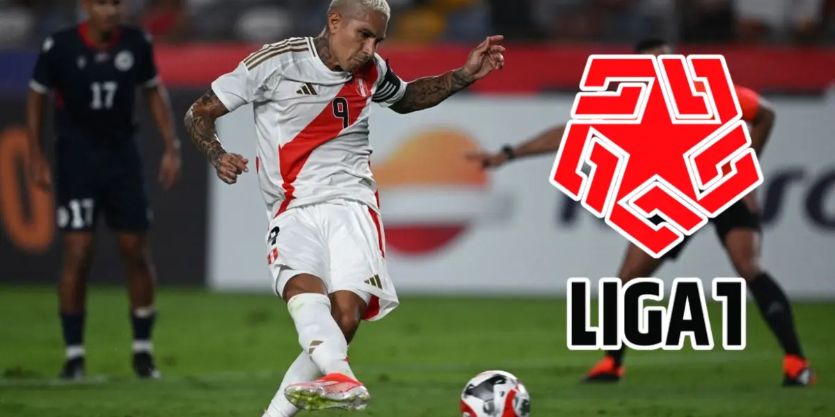 Paolo Guerrero pateando un penal