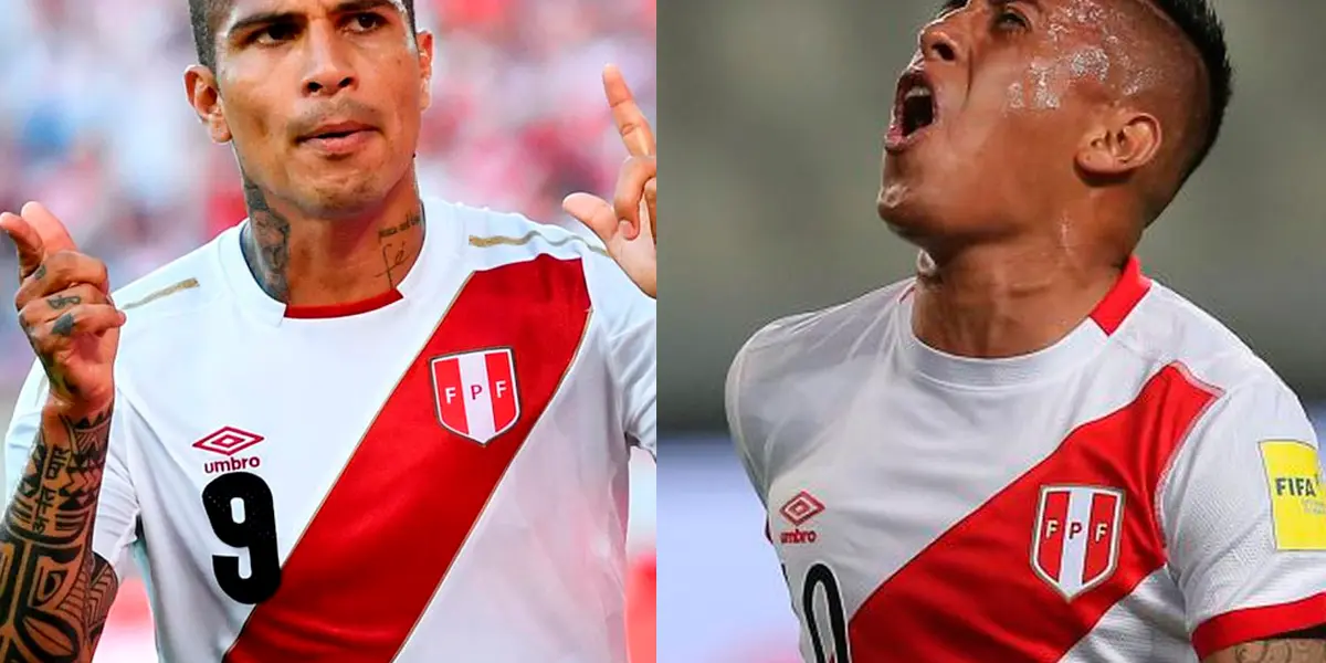 Paolo Guerrero a pesar de estar lesionado supera en físico a Christian Cueva