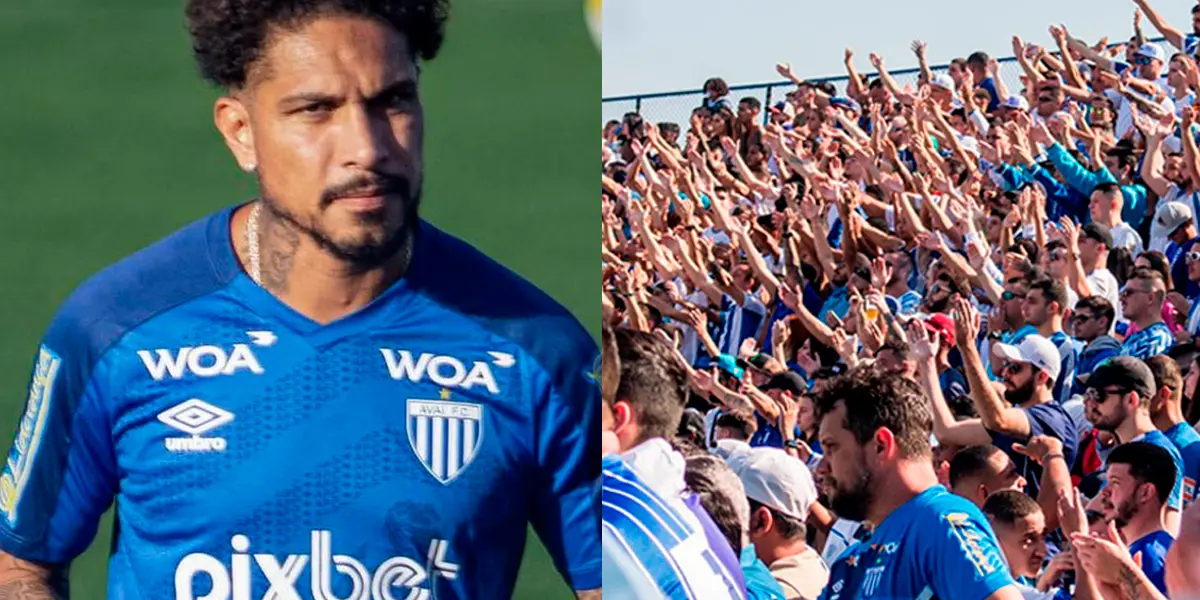 Paolo Guerrero podría hacer su gran debut en el fútbol brasilero con el conjunto del Avai