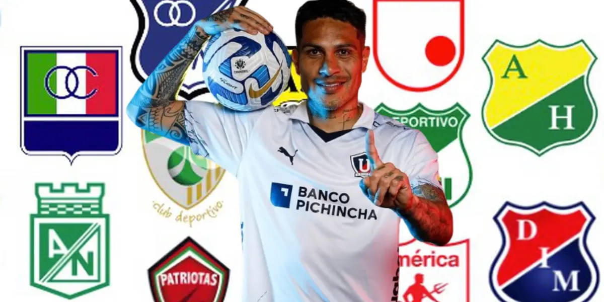 Paolo Guerrero podría llegar a cuadro de Colombia