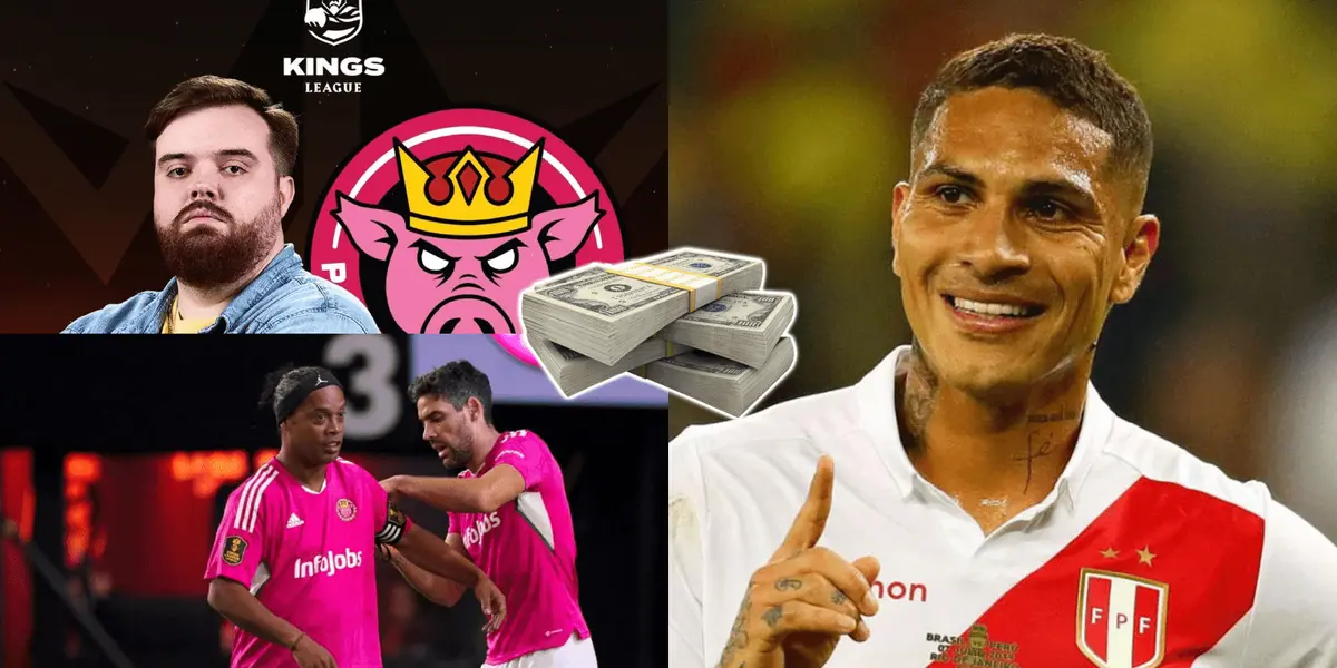 Paolo Guerrero podría llegar a la Kings League a jugar por Porcinos