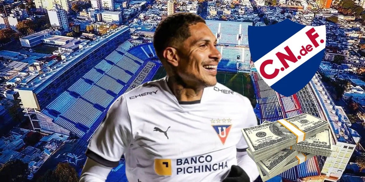 Paolo Guerrero podría recalar en el fútbol uruguayo.
