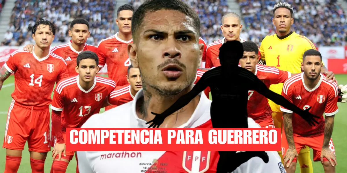 Paolo Guerrero podría tener una gran competencia para el puesto de 9 en la Selección Peruana