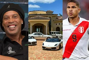 Paolo Guerrero puede migrar al fútbol mexicano, donde tendría lujos como los que tuvo Ronaldinho.