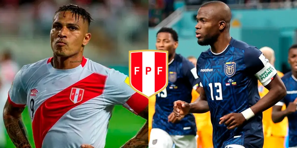 Paolo Guerrero quedó muy mal parado por culpa de Enner Valencia en Qatar 2022