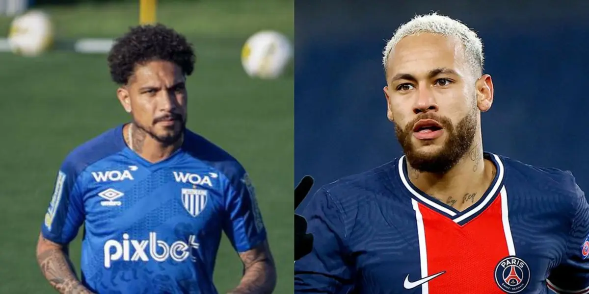 Paolo Guerrero quiso imitar una acción que hizo el astro brasileño