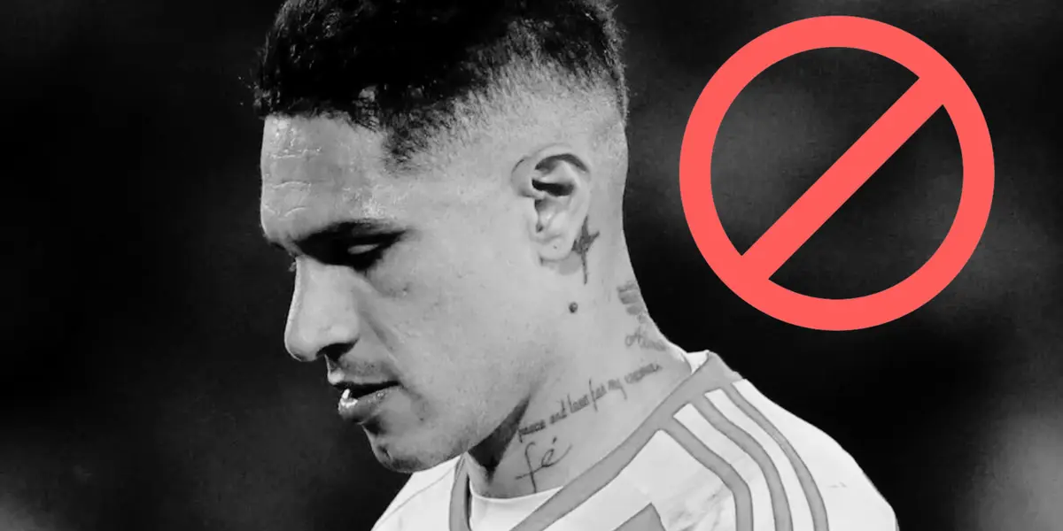 Paolo Guerrero rechazado en el exterior