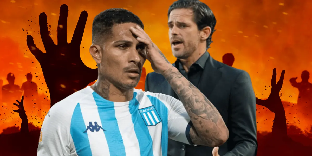 Paolo Guerrero recibió solo maltratos de parte de Fernando Gago
