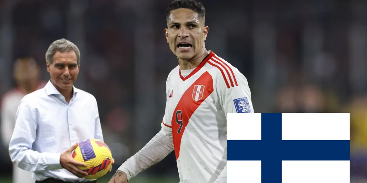 Paolo Guerrero renegando y Chemo del Solar feliz