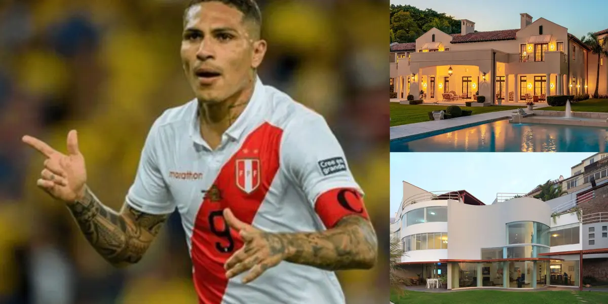 Paolo Guerrero tendría lujosas mansiones en Brasil
