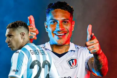 Paolo Guerrero tuvo mejores números en LDU que Racing Club
