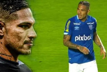 Paolo Guerrero no vive un gran momento en el fútbol de Brasil
